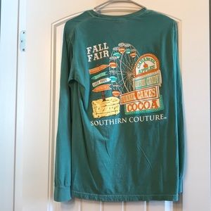 Southern couture long sleeve tee